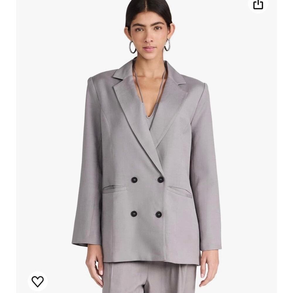 NWT Lioness Women’s La Quinta Blazer Gray Size Small